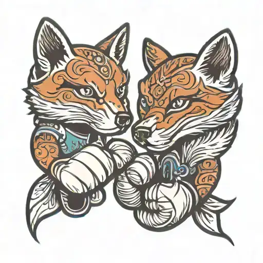 Fighting Fox Boxing Gloves
