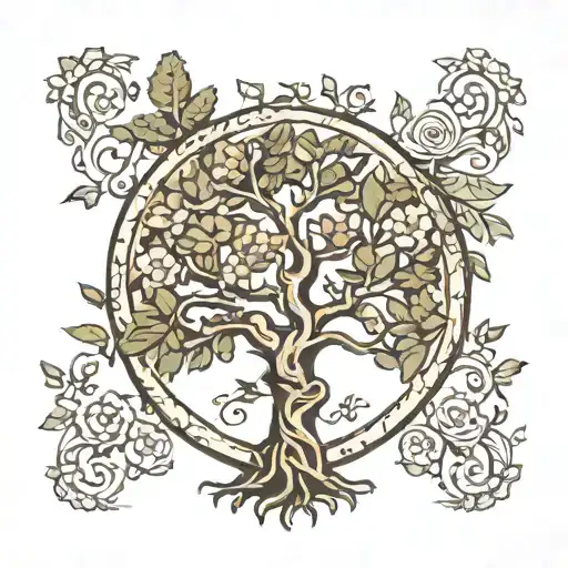 Tree Of Life Intertwined