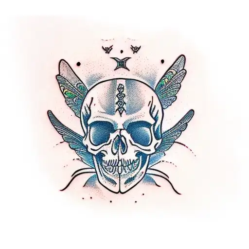 Dragonfly Skull Lycoris Radiata