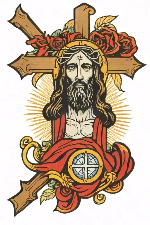 Jesus And A Cross