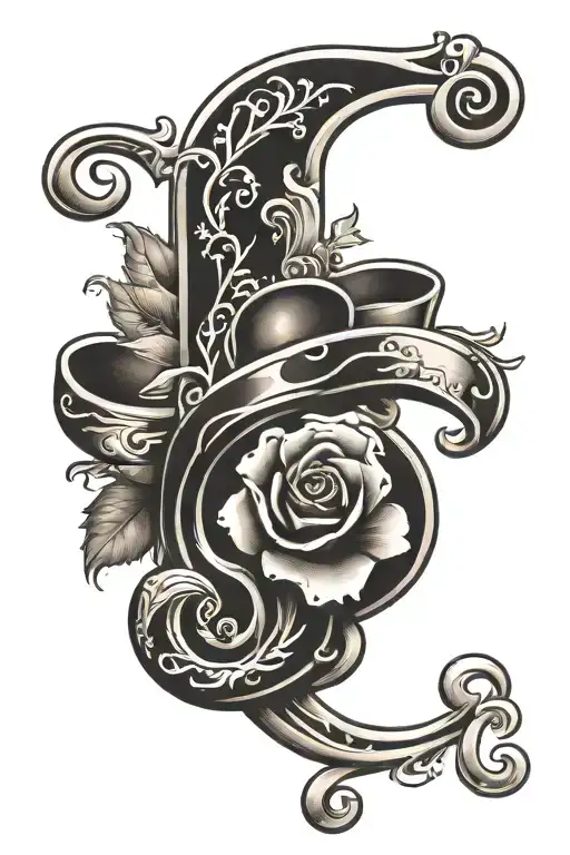 Scroll Letter With Quilpen