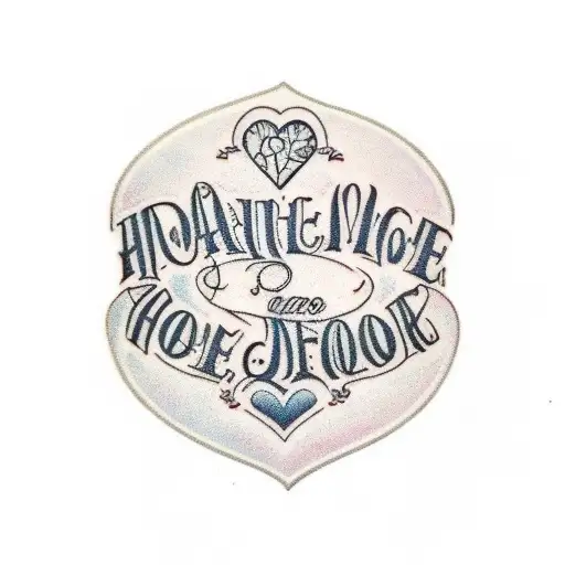 Name Tattoo With Date And Heart