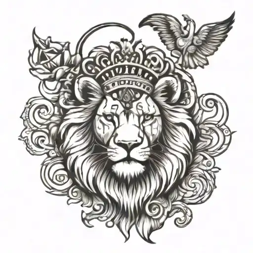 Lion With Chosen One And 1Of1