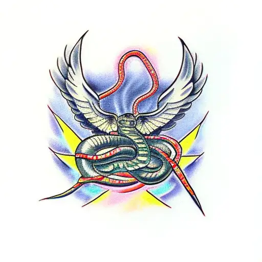Snake Whith Wings