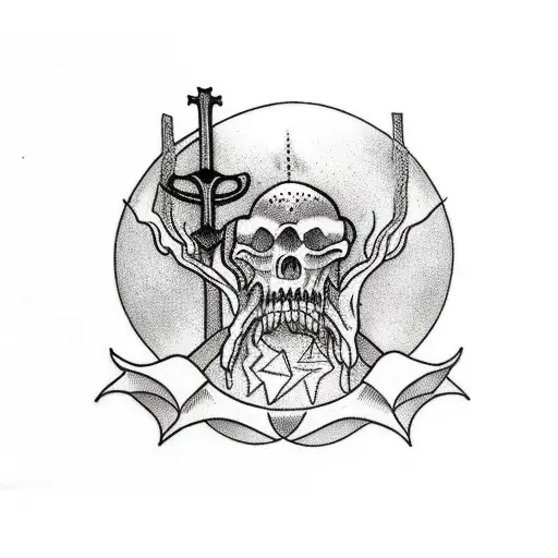 Religios Landscape With Some Creepy Elements