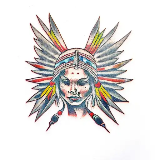 American Native Girl