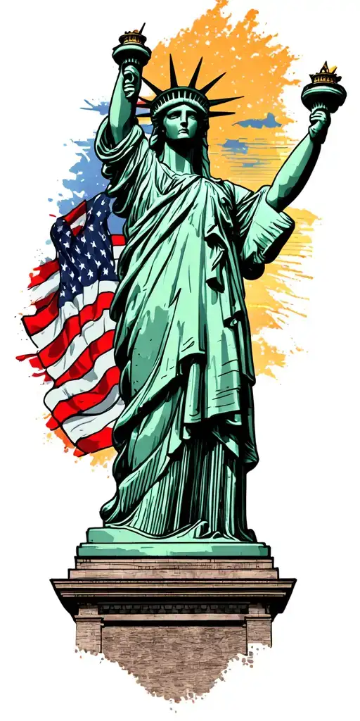 Statue Of Liberty Statue