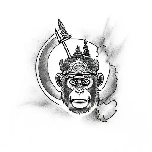 Monkey King And Buddha