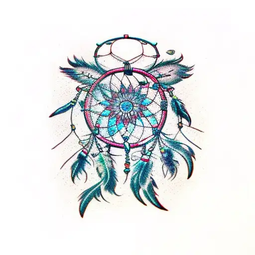 Dream Catcher On Deer Antlers