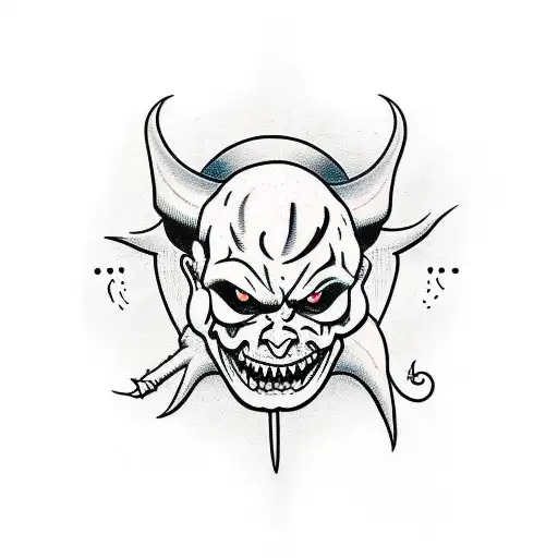 Demon Whos Limbs Are The Arms Of A Clock