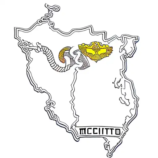 The State Of Michigan Filled With Detroit Sport