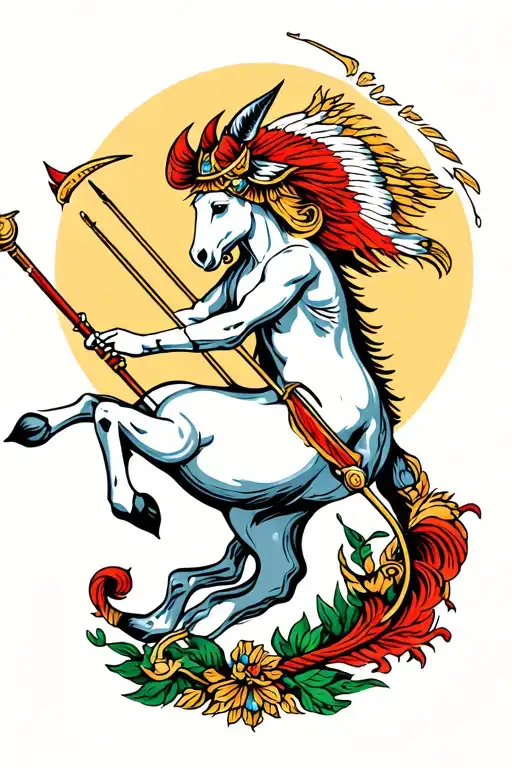 Sagittarius Centaur Bending