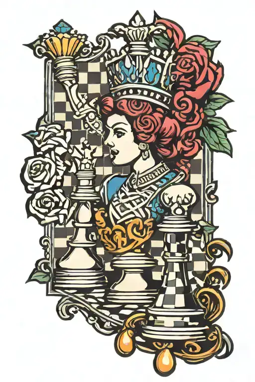 Chess Colour Queen