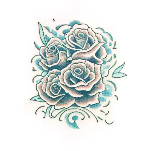 Lilah Text With Floral Around It