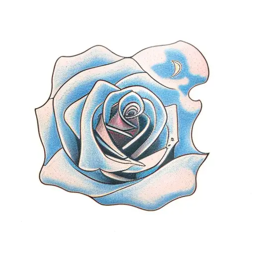 Rose Growing From A Crack In The Pavement