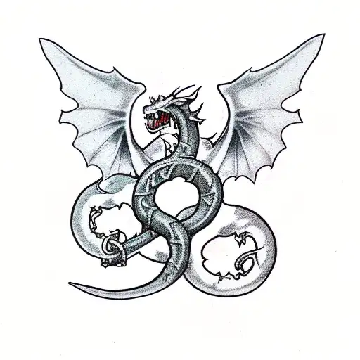 Dungeons And Dragons Dragon Ampersand Symbol