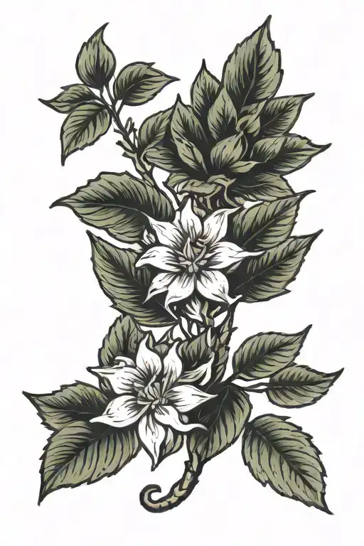 Plant Growing Together