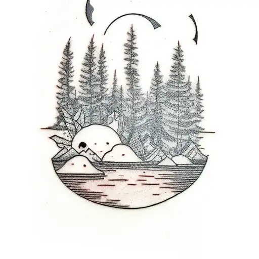 Half Beach Half Forest