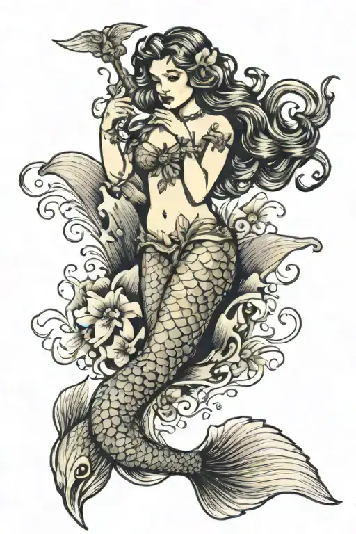 Mermaid Full Body