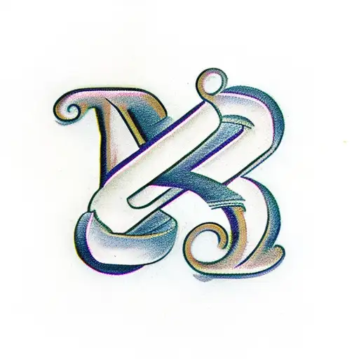 Letter E Initial With Loops
