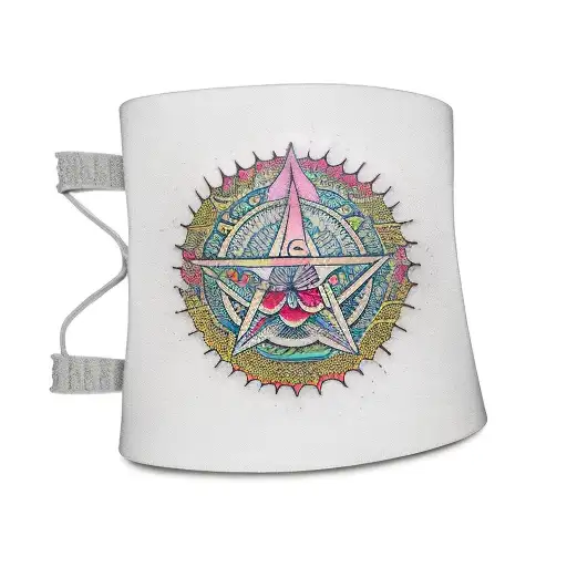 Aesthetic Arm Band With Some Hindu Religious Context