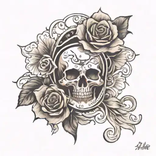 A Tatto That Symbols My Dads Death Date