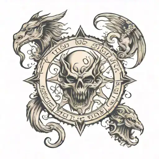 4 Living Creatures Of The Book Of Revelations