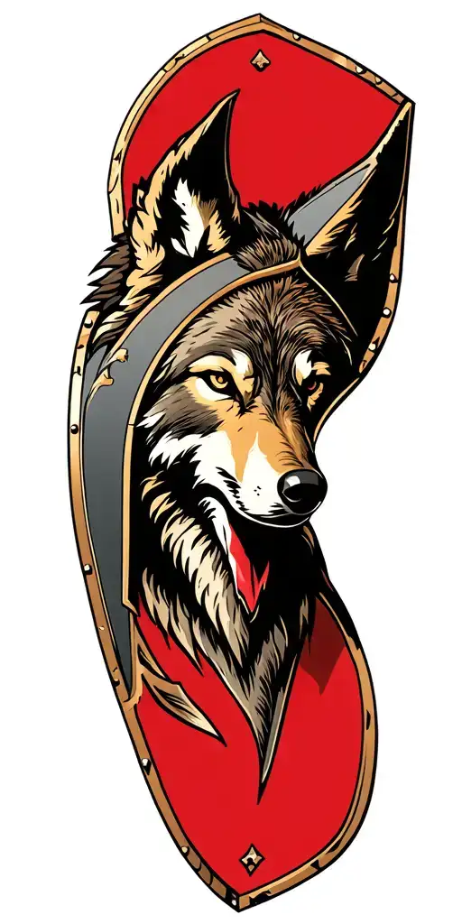 Wolf Spartan Shield