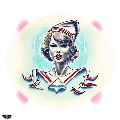 Portrait Of Taylor Swift