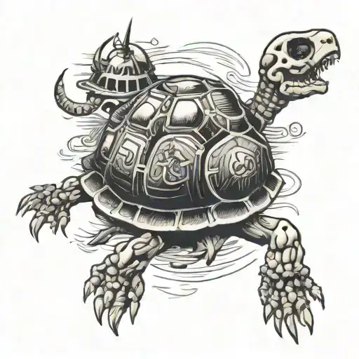 Skeleton War Tortoise