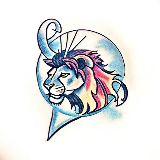 Sagittarius With Lion