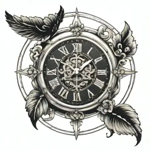 Clock Showing 13 O'clock In Roman Numerals