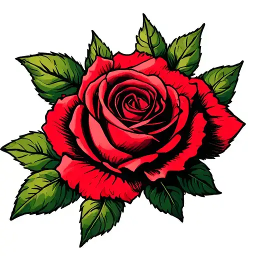 Lancashire Red Rose