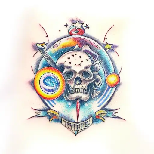 Trre With Root And Galaxy Creation