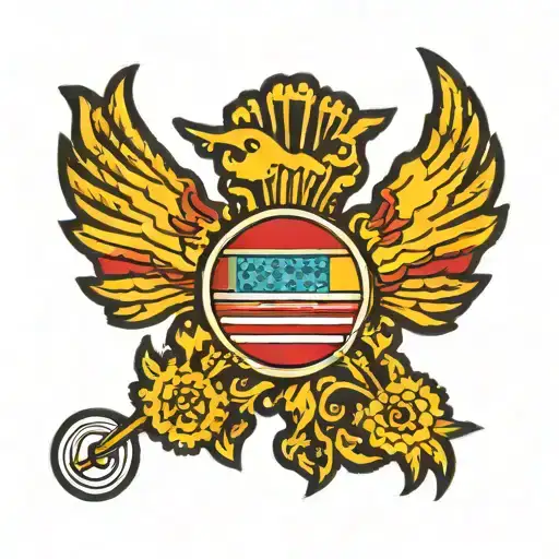 New Mexico Flag Waving