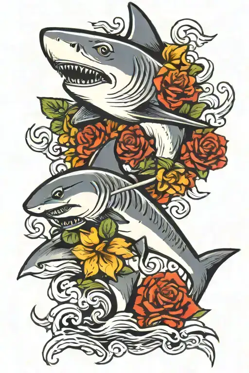 Posieden Striking Shark