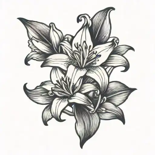 Lily Flower Blooming