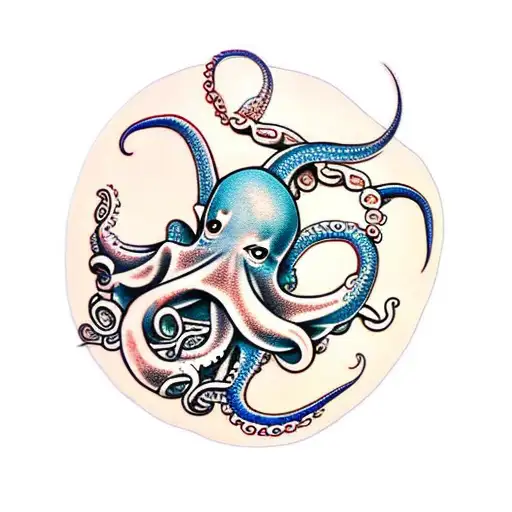 Trident With Octopus