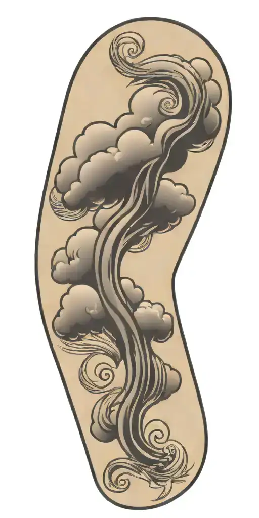 Filler Clouds Swirling