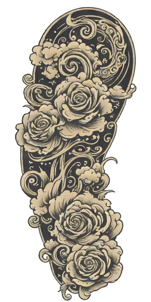 Filler Clouds Swirling