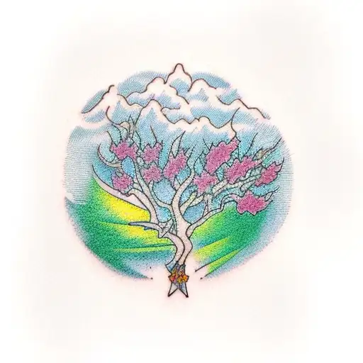 American Traditional Willow Tree