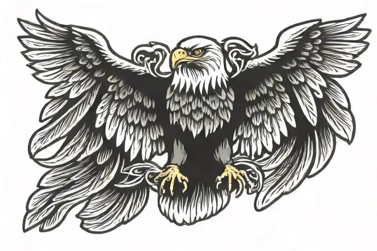 Eagle Spread Wings