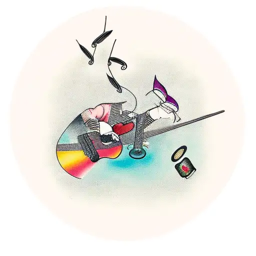 Pidgeon With Music Behind