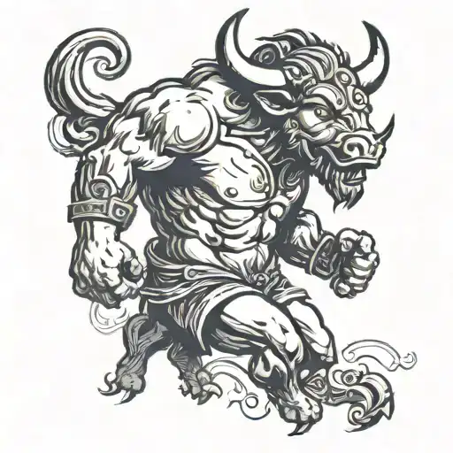 Minotaur Strength Full Body Coming