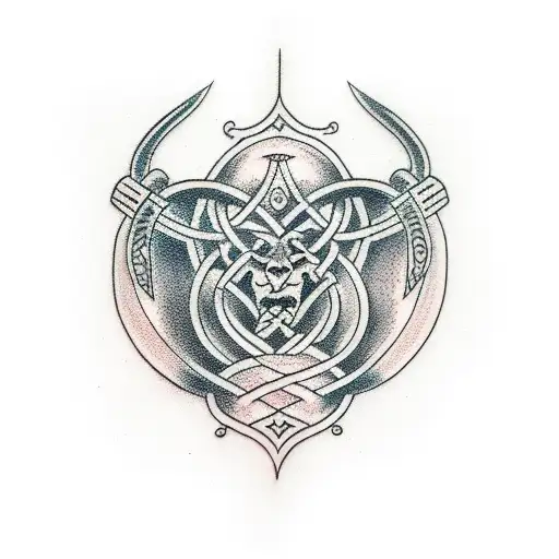 Tree Of Life Turns Into Viking Axe