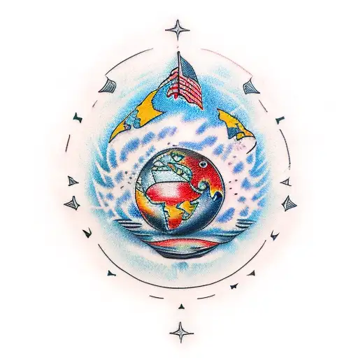 World Connected By Water