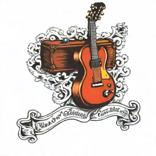 Semi Trucks Billiard Guitar Neck