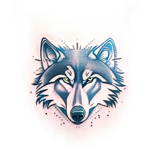 Arm Half Sleeve Wolf