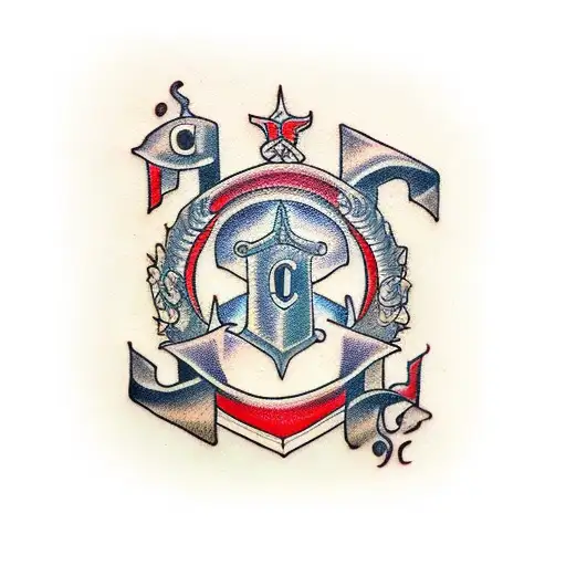 Sword And Letters C And S