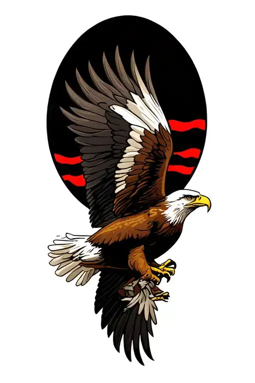 Eagle Flying